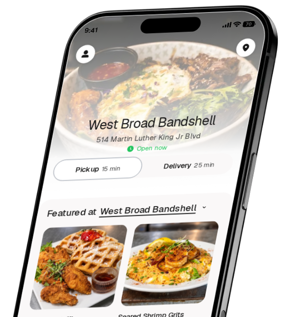 West Broad Bandshell app preview